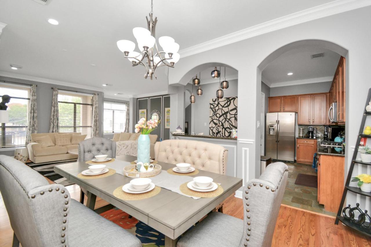 3Br 3Ba Upscale Luxury Home In The Heights Houston Exterior foto