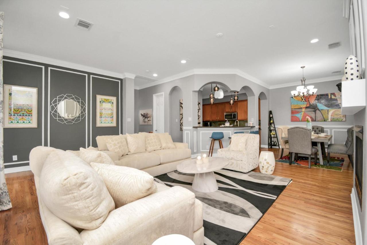 3Br 3Ba Upscale Luxury Home In The Heights Houston Exterior foto